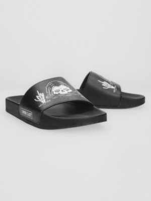 Vans x sketchy tank sale black & white slide sandals